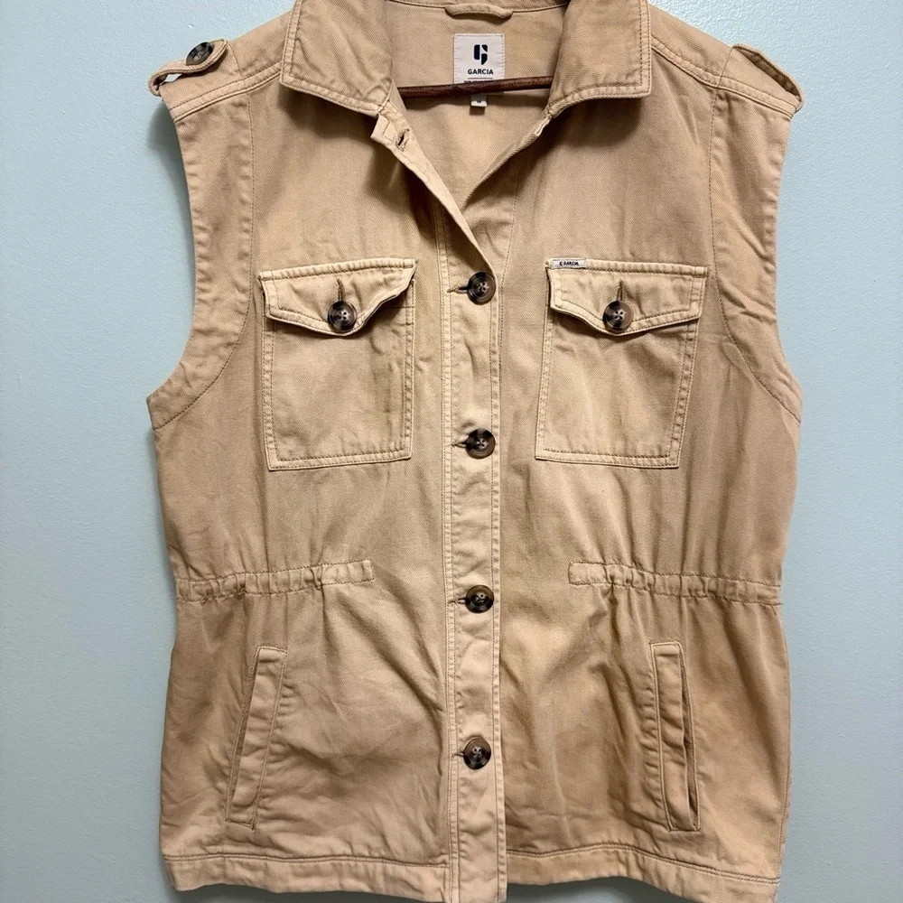 Caslon Tan Jean Jacket for Women - Picture 1 of 10